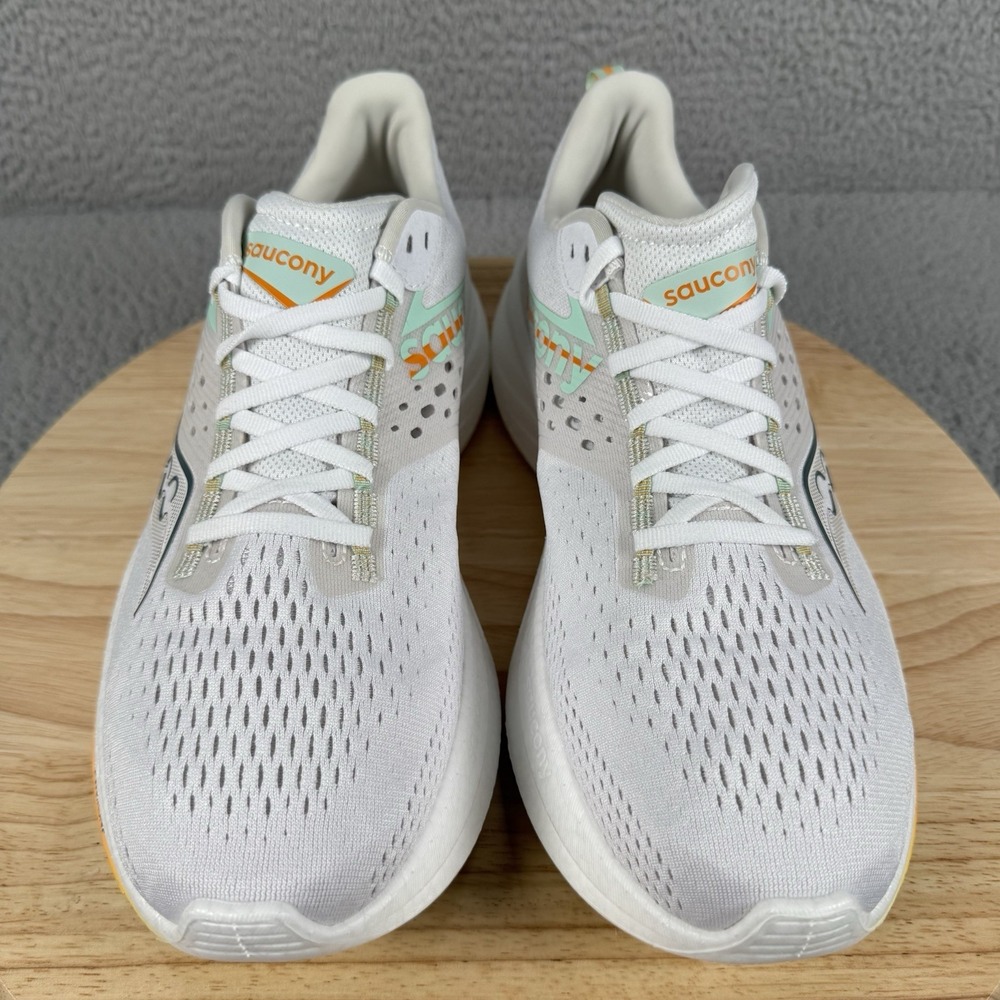 Saucony Womens Ride 17 Womens Size 11 Gray Road Running Shoes Cushion S10925-250 - Picture 3 of 12